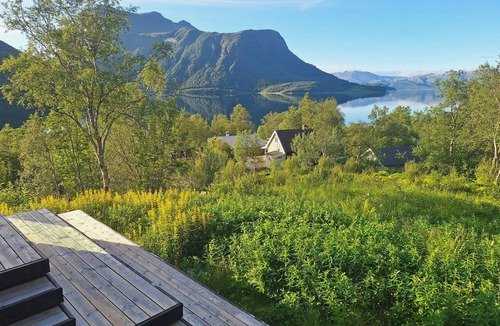 Gildeskal House | Cabin with sauna and fire pit