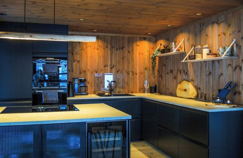 Flaa House | Cabin with sauna and views over Hallingdal