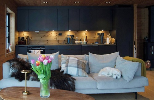Sirdal House | Cabin with sauna and waterfall in Sirdalen