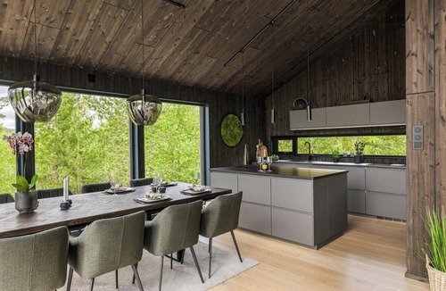 Hjartdal Municipality House | Cabin with sauna at the foot of Lifjell