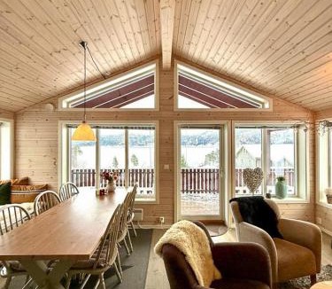 Nissedal House | Cabin With Two Living Rooms By Lake Nisser