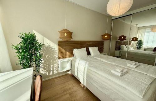 Alppiharju Apartment | Cappuccino Hideaway for 4