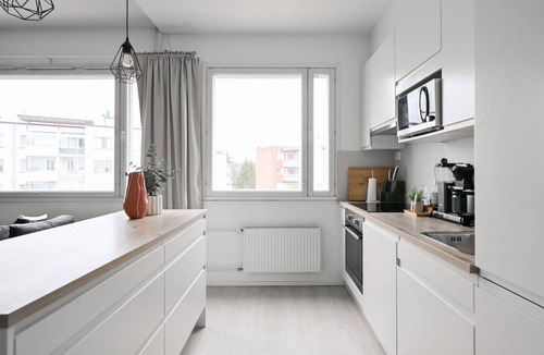 Jyvaskyla Apartment | Casa Lutakko - Lakeview 2BR with Balcony