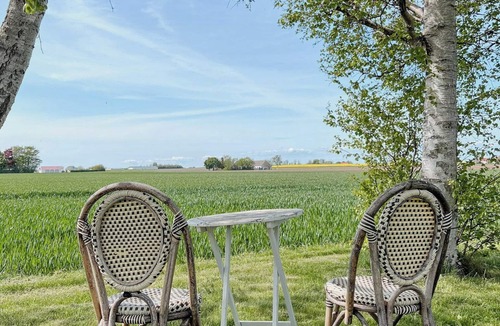 Loderup House | Charming farmhouse with open spaces near Österlen