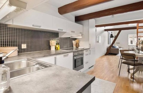 Trondheim Apartment | Charming loft in central Trondheim with Free Parking Spot 7 minutes walking