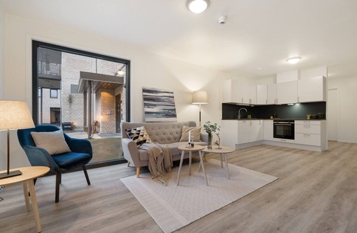 Skedsmo Municipality Apartment | Charming, modern apartment located right in the heart of downtown