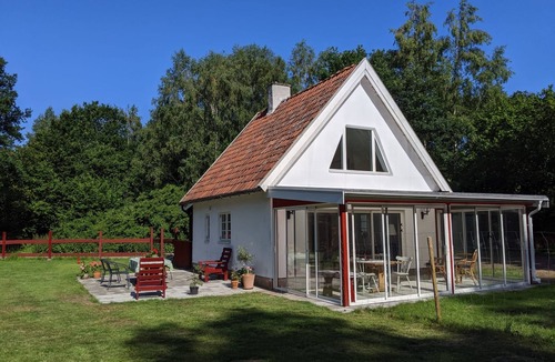 Angelholm Cabin | Charming Newly Renovated Cottage in Serene Forest Setting and next to castle