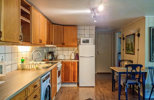 Sør-audnedal Apartment | Charming vacation apartment with fireplace.