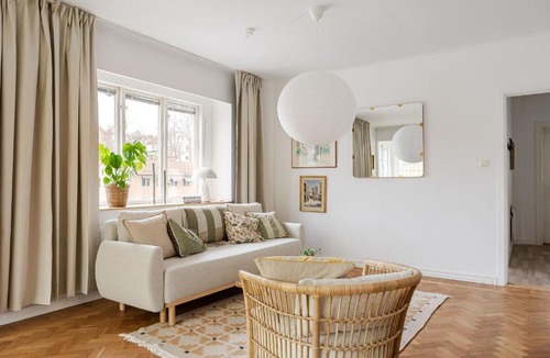 Lidingo Apartment | Chic 2-Bedroom apartment on Lidingö
