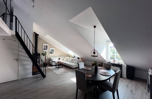 Kungsholmen Apartment | Chic Industrial Loft in Stockholm, Kungsholmen