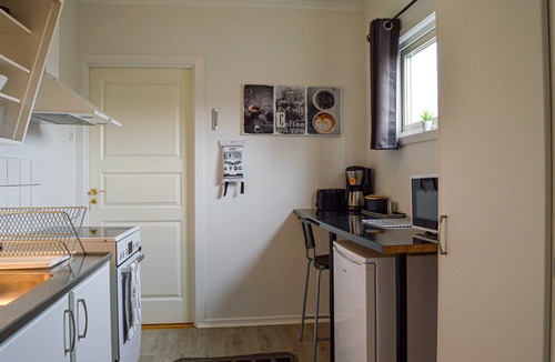Halleforsnas Apartment | Comfortable apartment in the center of a pleasant community.