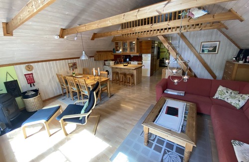 Vimmerby House | Comfortable holiday home with sauna in an idyllic forest location near a swimming lake, up to 6 p.