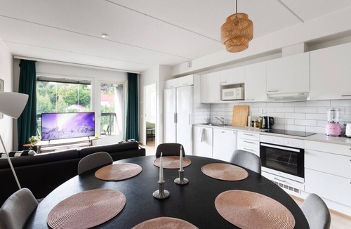 Jyvaskyla Apartment | Cosy family apartment with parking, sauna and balcony