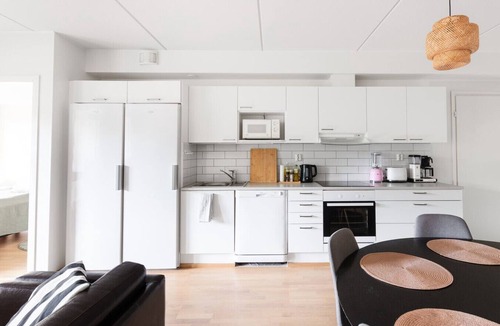 Jyvaskyla Apartment | Cosy family apartment with parking, sauna and balcony