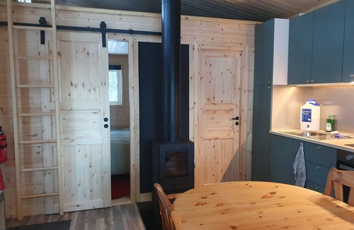 Gallivare Cabin | Cosy tiny house with view on our husky kennel