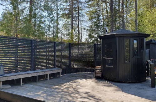 Falun House | Cottage above Falu Gruva with wood burning sauna