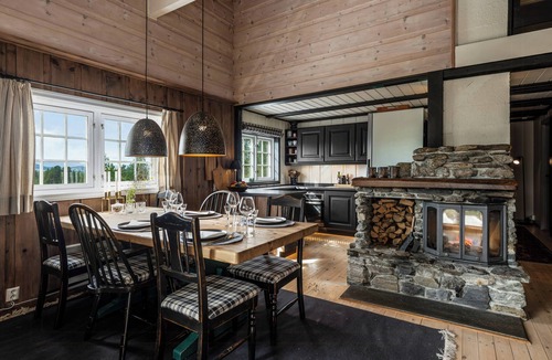 Sanderstølen House | Cottage with views of Hemsedal mountains