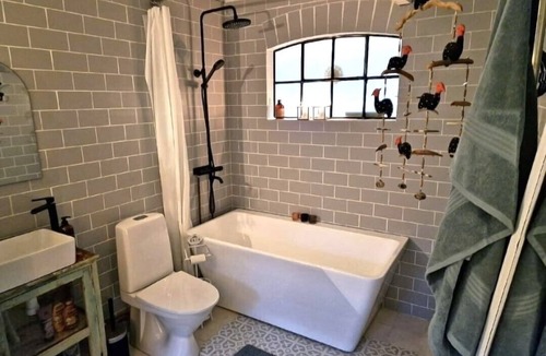 Borlange Apartment | Countryside, two-level studio, built in an old barn.