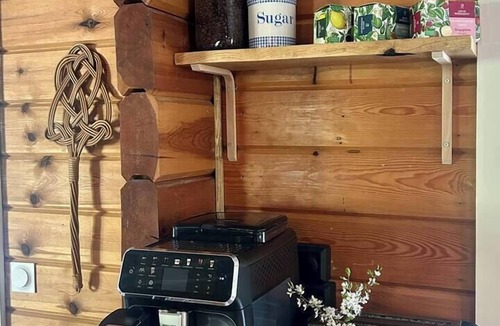 Urshult Cabin | Covert Retreat Timber Cabin with Sauna & Hot-Tub