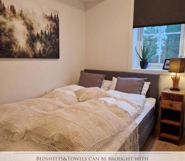 Kviteseid Apartment | Cozy Apartment close to Ski Resort, Golf, Beach & Hiking