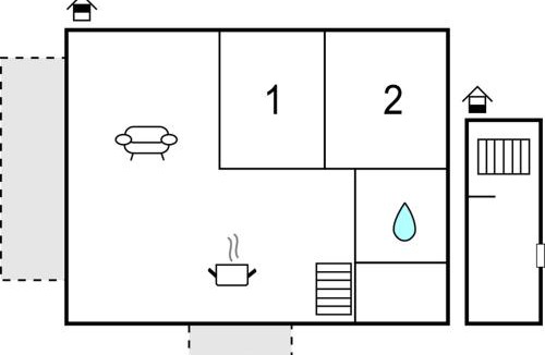 Ronnang Apartment | Cozy Apartment In Rönnäng With Kitchen