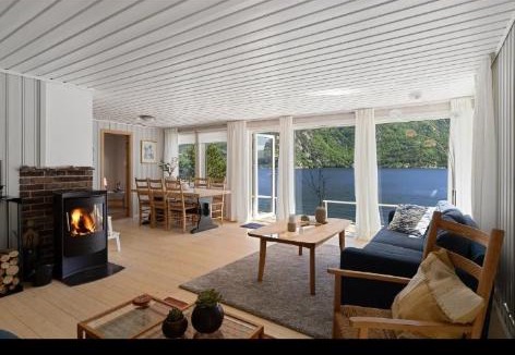 Forsand House | Cozy cabin by the waterfront, tranquility, nature, and fjords