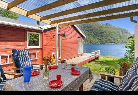 Forsand House | Cozy cabin by the waterfront, tranquility, nature, and fjords