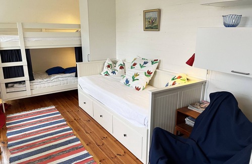 Kopingsvik House | Cozy cottage with a view of open fields located outside Köpingsvik| SE04038