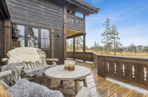 Vikberget House | Cozy cottage with sauna in Flå