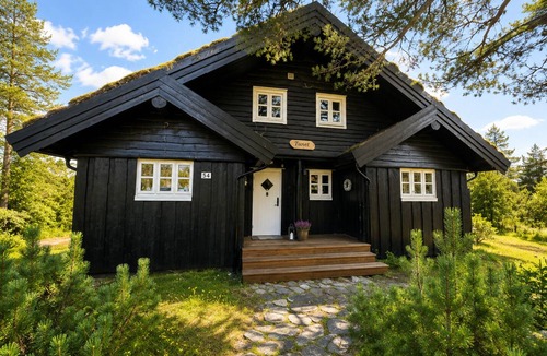 Sigdal Municipality Cabin | Cozy family cabin with sauna! Pets are allowed, up to 13 beds.