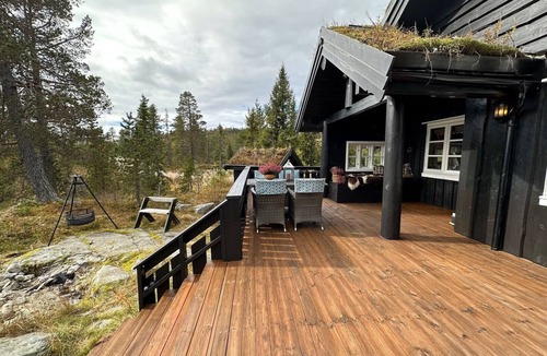 Sigdal Municipality Cabin | Cozy family cabin with sauna! Pets are allowed, up to 13 beds.