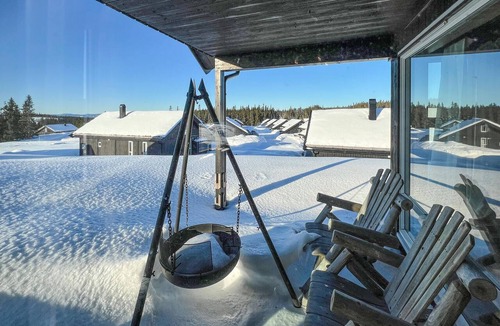 Sjusjoen House | Cozy home in Sjusjøen with sauna