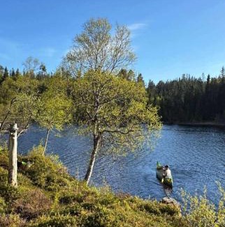 Skaun House | Cozy lakeside cabin in Trøndelag
