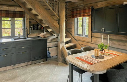 Nissedal House | Cozy log cabin near Havrefjell