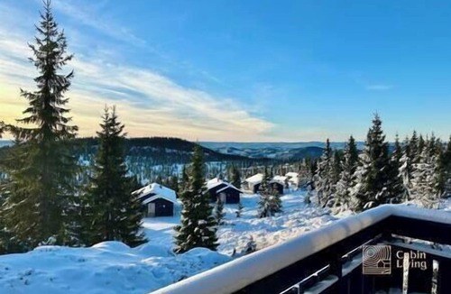 Ringsaker House | Cozy spacious cabin with sauna at Natrudstilen