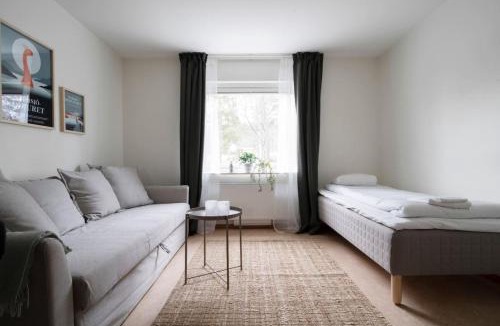 Ostersund Apartment | Cozy Studio for 3 Sportbyn Ostersund