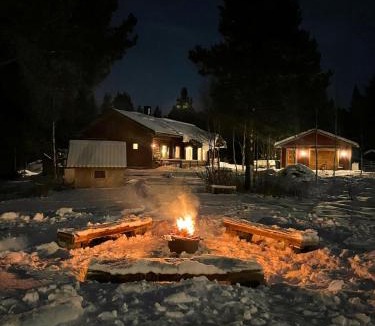 Balsfjord House | Cozy Timber Lodge With Sauna & Grill Hut