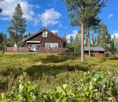 Amot House | Cozy year-round cabin with sauna at Furutangen