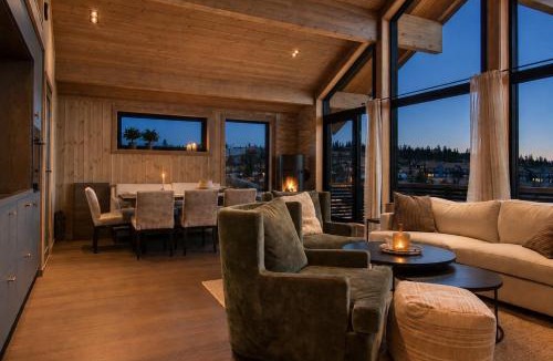 Nord-Aurdal Apartment | Danebu Lodge med panoramautsikt og høy standard