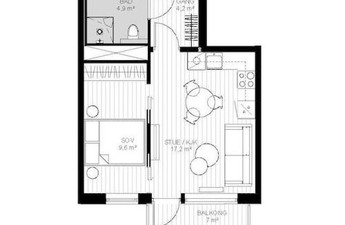 Rasta Apartment | Demims Apartments Greater Oslo - Modern, Central & Stylish