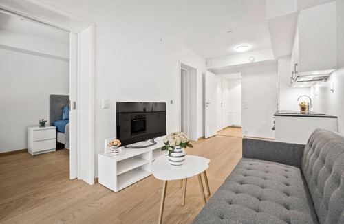 Jessheim Apartment | Demims Apartments Oslo Airport - Central location - Parking