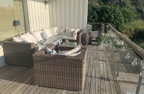 Ellos House | Design beach house with beautiful sea view, lounge terrace and jacuzzi
