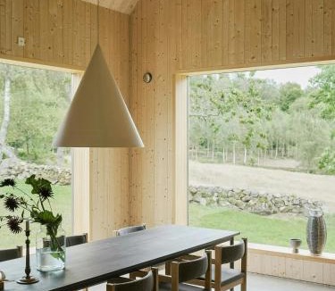 Grimeton House | Designer Farm With Sauna By Stream In Halland