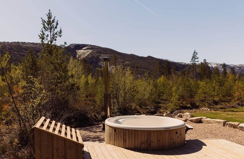 Kviteseid House | Det Kosekroken with jacuzzi