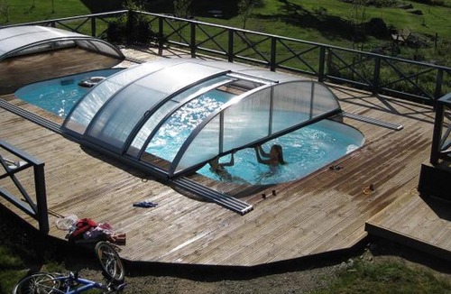 Ryd House | Dream vacation with pool by the lake with boat and sauna
