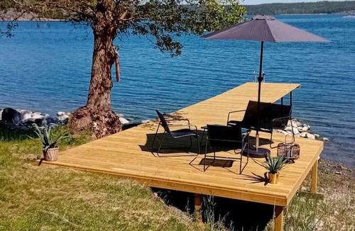 Sodertalje Municipality Apartment | Dreamy House w. Private Dock by Sea
