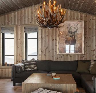 Nord-Aurdal House | Eksklusiv fjellhytte 1050 moh med badstue i Aurdal