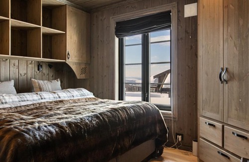 Nord-Aurdal House | Eksklusiv fjellhytte på 1050 moh med peis og badstue