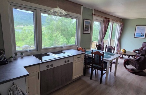 Sortland House | Eksklusiv fjordhytte i Nord-Norge