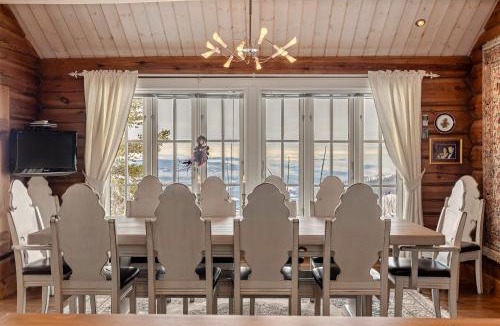 Nord-Aurdal House | Eksklusiv tømmerhytte Spa Panoramautsikt